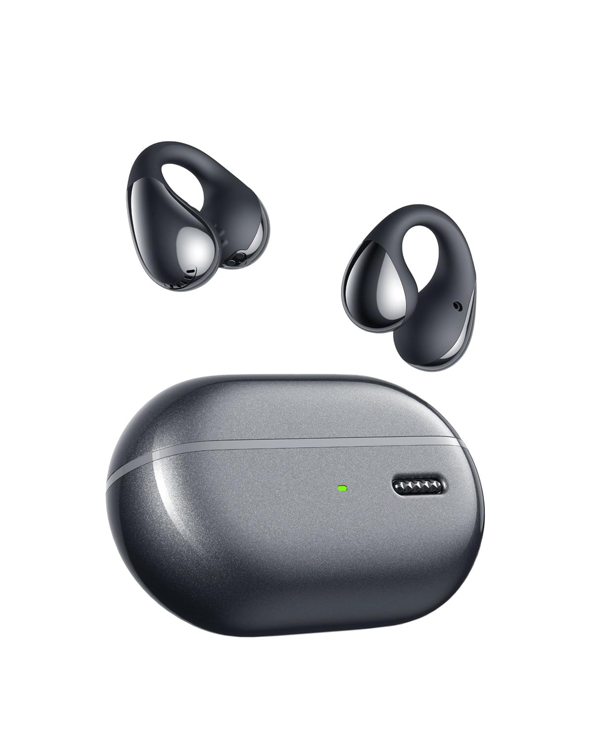 Soundpeats Pearl Clip Pro Open Ear Wireless Earbuds, Hi-Res Audio Certified With LDAC Support, Bluetooth 6.0, IPX5 Waterproof, 24 Hours Playtime, For Running/Cycling/Fitness