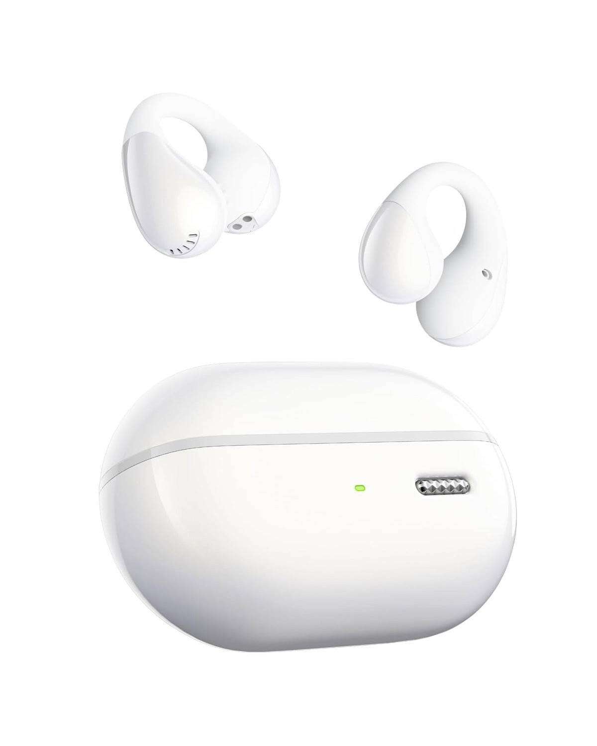 Soundpeats Pearl Clip Pro Open Ear Wireless Earbuds, Hi-Res Audio Certified With LDAC Support, Bluetooth 6.0, IPX5 Waterproof, 24 Hours Playtime, For Running/Cycling/Fitness