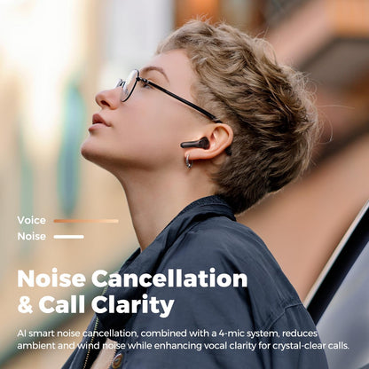 Soundpeats Air 5 lite Semi In Ear True Wireless Earbuds with Hi-Res Audio