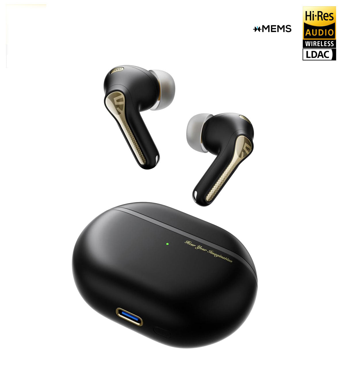 Soundpeats Capsule 3 Pro+ Wireless Earbuds xMEMS Speaker Hi-Res Certified with LDAC