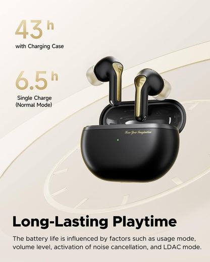 Soundpeats Capsule 3 Pro+ Wireless Earbuds xMEMS Speaker Hi-Res Certified with LDAC