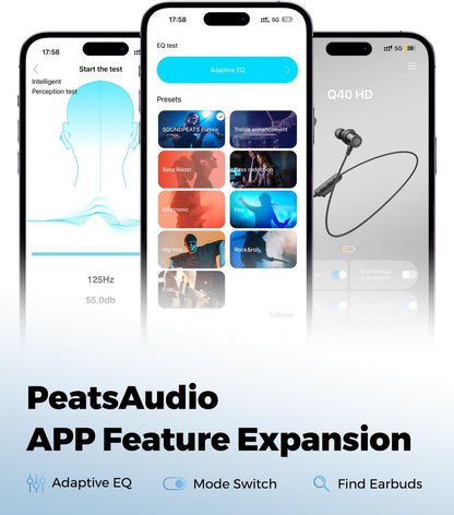 Soundpeats Q40 HD Sports Bluetooth Neckband Hi-Res Certified with LDAC