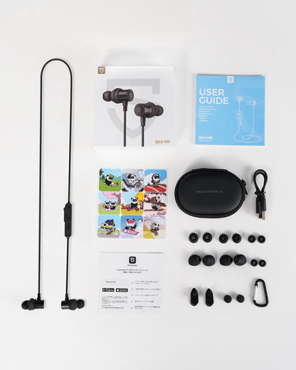 Soundpeats Q40 HD Sports Bluetooth Neckband Hi-Res Certified with LDAC