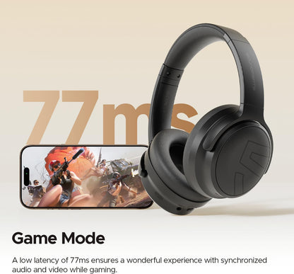 Soundpeats Space Pro Hi-Res Audio with LDAC Wireless Over-Ear Headphone